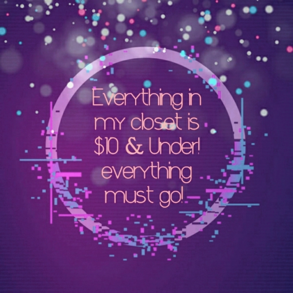 $10 & under sale!